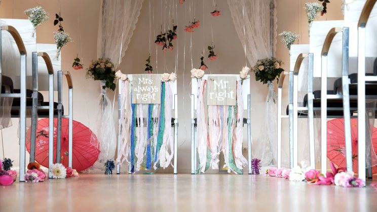 bruiloft bij madurodam