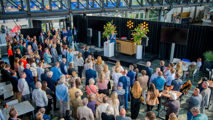 Congres in de foyer in Madurodam
