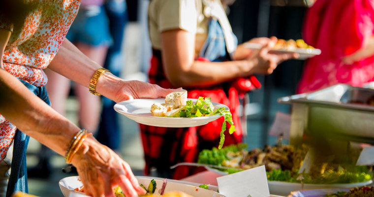 Diner buffet in Madurodam
