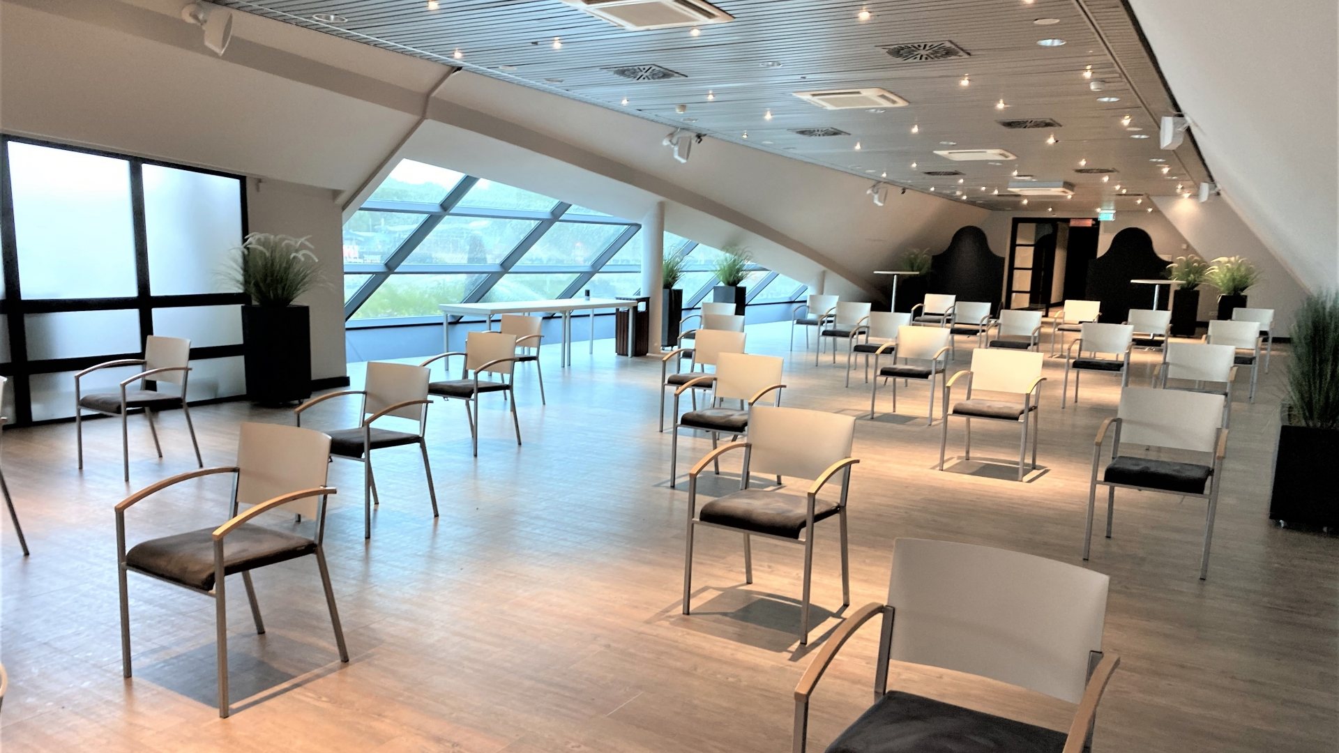 Virtuele tour bekijk zalen