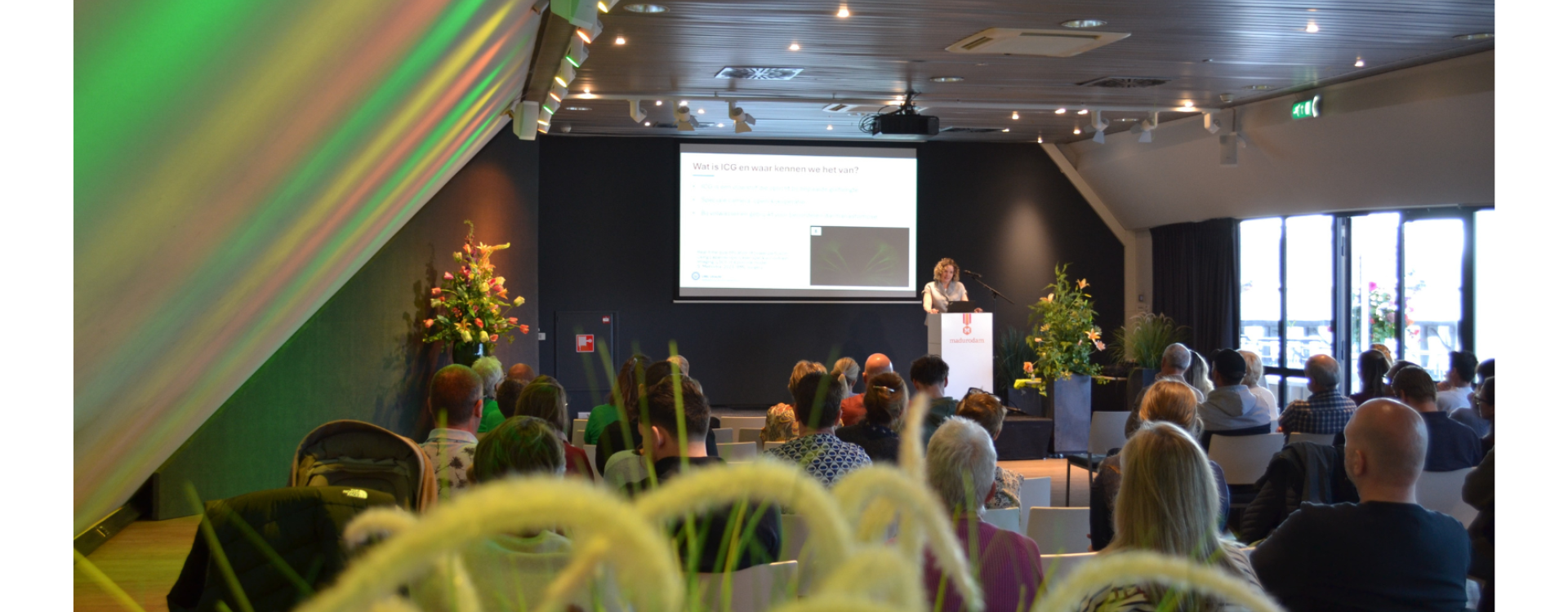 Madurozaal tijdens Landelijke Contactdag Vereniging Ziekte van Hirschsprung