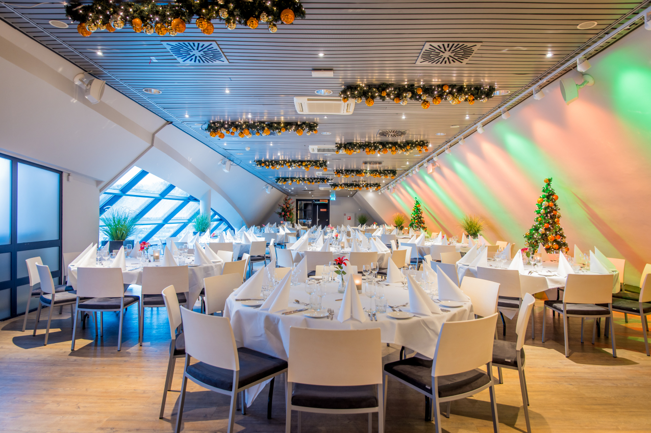 Kerstdiner in Madurozaal in Madurodam