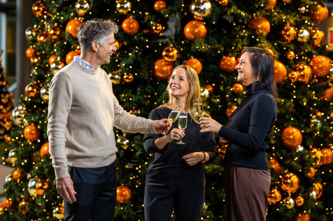 Kerstboom toast Foyer